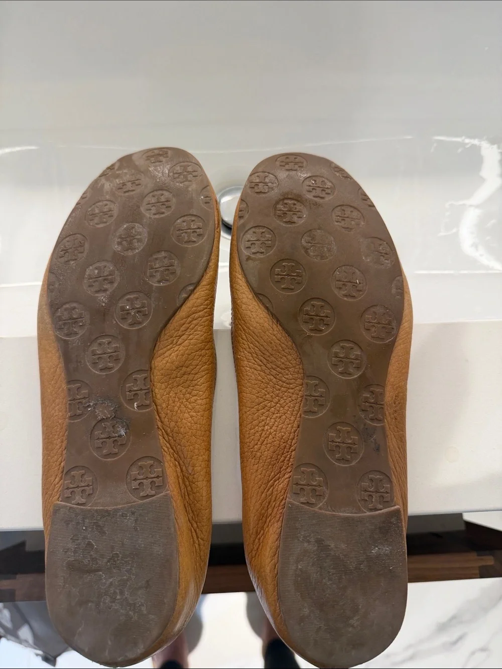 Tory Burch leather ballet